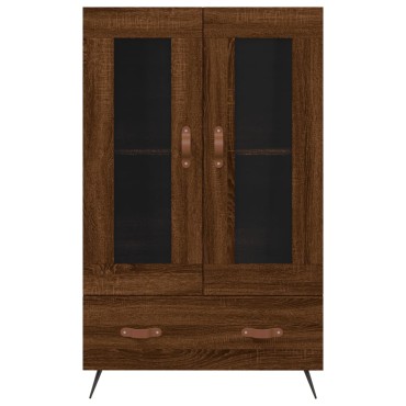 vidaXL Ντουλάπα Καφέ Δρυς 69,5x31x115cm από Επεξεργασμένο Ξύλο 1 τεμ.