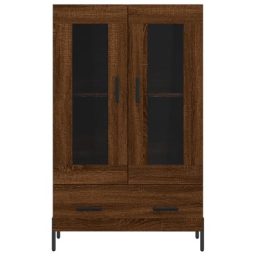 vidaXL Ντουλάπα Καφέ Δρυς 69,5x31x115cm από Επεξεργασμένο Ξύλο 1 τεμ.