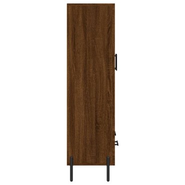 vidaXL Ντουλάπα Καφέ Δρυς 69,5x31x115cm από Επεξεργασμένο Ξύλο 1 τεμ.