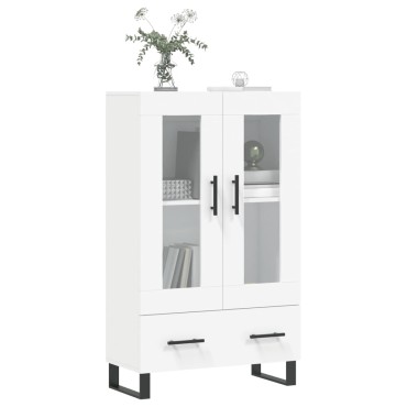 vidaXL Ντουλάπα Λευκή 69,5x31x115cm από Επεξεργασμένο Ξύλο 1 τεμ.