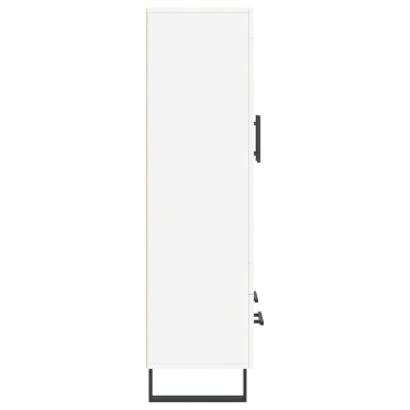vidaXL Ντουλάπα Λευκή 69,5x31x115cm από Επεξεργασμένο Ξύλο 1 τεμ.