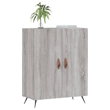 vidaXL Ντουλάπι Γκρι Sonoma 69,5x34x90cm από Επεξεργασμένο Ξύλο 1 τεμ.