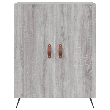 vidaXL Ντουλάπι Γκρι Sonoma 69,5x34x90cm από Επεξεργασμένο Ξύλο 1 τεμ.