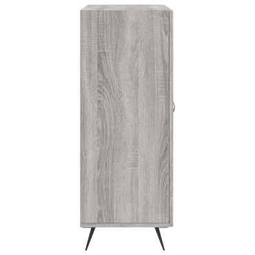 vidaXL Ντουλάπι Γκρι Sonoma 69,5x34x90cm από Επεξεργασμένο Ξύλο 1 τεμ.