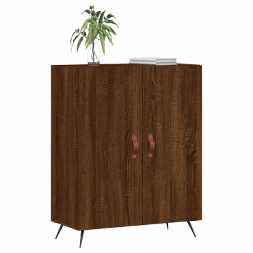vidaXL Ντουλάπι Καφέ Δρυς 69,5x34x90cm Επεξεργασμένο Ξύλο 1 τεμ.