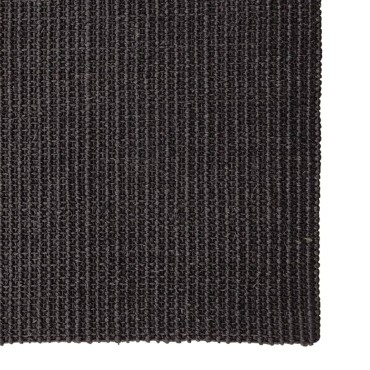 vidaXL Χαλί για Ονυχοδρόμιο Μαύρο 80 x 300 εκ. από Σιζάλ