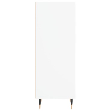 vidaXL Ντουλάπι Λευκό 34,5x32,5x90cm Επεξεργασμένο Ξύλο 1 τεμ.