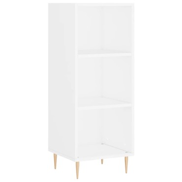 vidaXL Ντουλάπι Λευκό 34,5x32,5x90cm Επεξεργασμένο Ξύλο 1 τεμ.