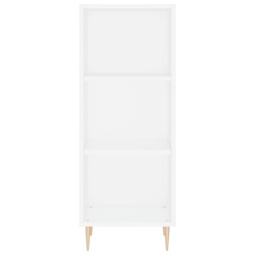 vidaXL Ντουλάπι Λευκό 34,5x32,5x90cm Επεξεργασμένο Ξύλο 1 τεμ.