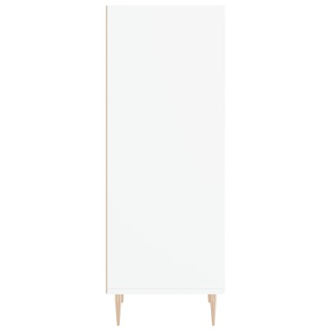 vidaXL Ντουλάπι Λευκό 34,5x32,5x90cm Επεξεργασμένο Ξύλο 1 τεμ.