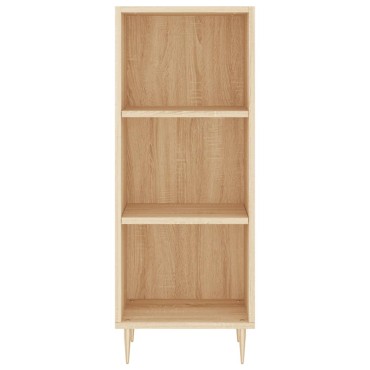 vidaXL Ντουλάπι Sonoma Δρυς 34,5x32,5x90cm από Επεξεργασμένο Ξύλο 1 τεμ.