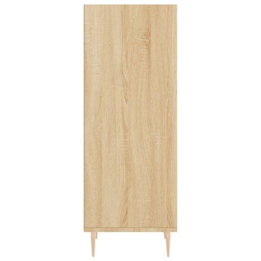 vidaXL Ντουλάπι Sonoma Δρυς 34,5x32,5x90cm από Επεξεργασμένο Ξύλο 1 τεμ.