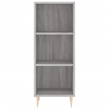 vidaXL Ντουλάπι Γκρι sonoma 34,5x32,5x90cm από Επεξεργασμένο Ξύλο 1 τεμ.