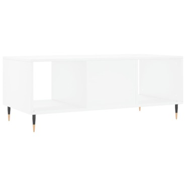 vidaXL Τραπεζάκι Σαλονιού Λευκό 102x50x40cm από Επεξεργασμένο Ξύλο 1 τεμ.