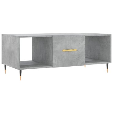 vidaXL Τραπεζάκι Σαλονιού Γκρι Σκυρ. 102x50x40cm Επεξεργασμένο Ξύλο 1 τεμ.