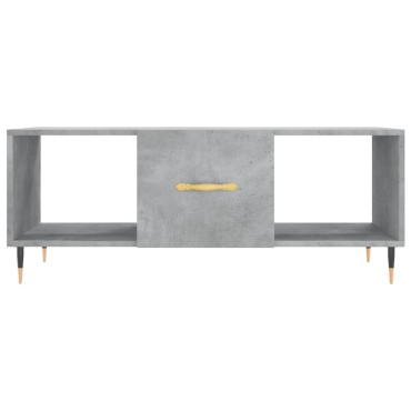 vidaXL Τραπεζάκι Σαλονιού Γκρι Σκυρ. 102x50x40cm Επεξεργασμένο Ξύλο 1 τεμ.
