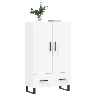 vidaXL Ντουλάπα Λευκή 69,5x31x115cm από Επεξεργασμένο Ξύλο 1 τεμ.