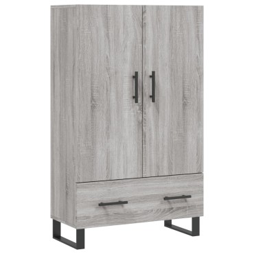 vidaXL Ντουλάπα Γκρι Sonoma 69,5x31x115cm από Επεξεργασμένο Ξύλο 1 τεμ.