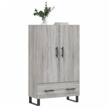 vidaXL Ντουλάπα Γκρι Sonoma 69,5x31x115cm από Επεξεργασμένο Ξύλο 1 τεμ.