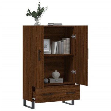 vidaXL Ντουλάπα Καφέ Δρυς 69,5x31x115cm από Επεξεργασμένο Ξύλο 1 τεμ.