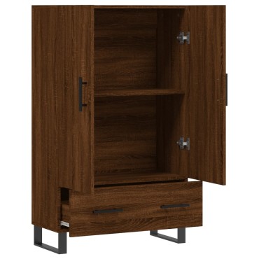 vidaXL Ντουλάπα Καφέ Δρυς 69,5x31x115cm από Επεξεργασμένο Ξύλο 1 τεμ.