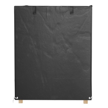 vidaXL Κάλυμμα Κούνιας 2 τεμ. 8 Κρίκοι 125x90x135/165cm Πολυαιθυλένιο