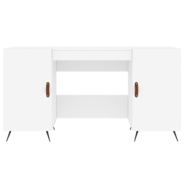 vidaXL Γραφείο Λευκό 140x50x75cm από Επεξεργασμένο Ξύλο 1 τεμ.