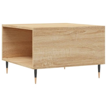 vidaXL Τραπεζάκι Σαλονιού Sonoma Δρυς 55x55x36,5cm Επεξεργασμένο Ξύλο 1 τεμ.