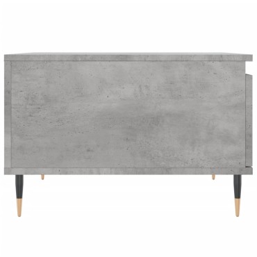 vidaXL Τραπεζάκι Σαλονιού Γκρι Σκυρ. 55x55x36,5cm Επεξεργ. Ξύλο 1 τεμ.