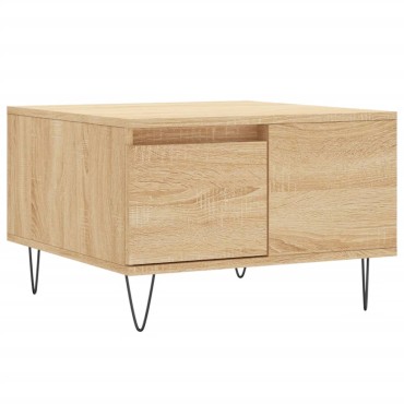 vidaXL Τραπεζάκι Σαλονιού Sonoma Δρυς 55x55x36,5cm Επεξεργασμένο Ξύλο 1 τεμ.