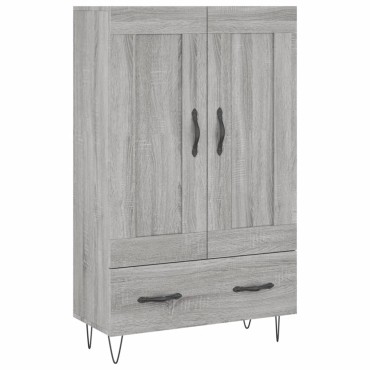 vidaXL Ντουλάπα Γκρι Sonoma 69,5x31x115cm από Επεξεργασμένο Ξύλο 1 τεμ.