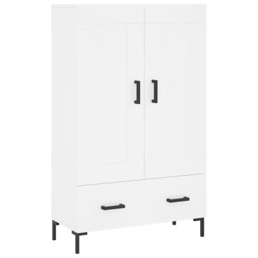 vidaXL Ντουλάπα Λευκή 69,5x31x115cm από Επεξεργασμένο Ξύλο 1 τεμ.