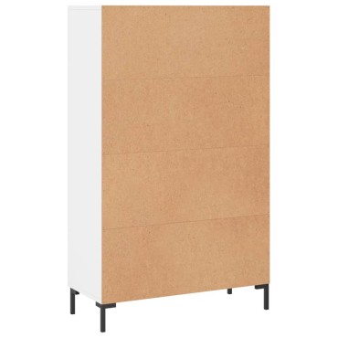 vidaXL Ντουλάπα Λευκή 69,5x31x115cm από Επεξεργασμένο Ξύλο 1 τεμ.