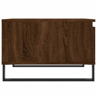 vidaXL Τραπεζάκι Σαλονιού Καφέ Δρυς 55x55x36,5cm Επεξεργασμένο Ξύλο 1 τεμ.