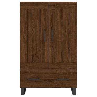 vidaXL Ντουλάπα Καφέ Δρυς 69,5x31x115cm από Επεξεργασμένο Ξύλο 1 τεμ.