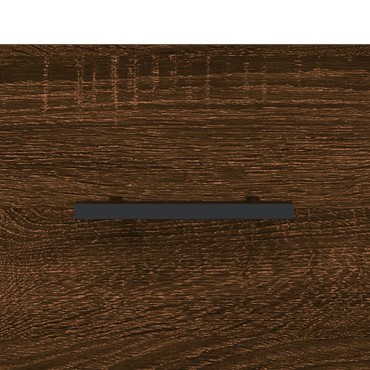 vidaXL Ντουλάπα Καφέ Δρυς 69,5x31x115cm από Επεξεργασμένο Ξύλο 1 τεμ.