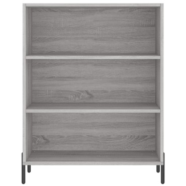 vidaXL Ραφιέρα Γκρι Sonoma 69,5x32,5x90cm από Επεξεργασμένο Ξύλο 1 τεμ.