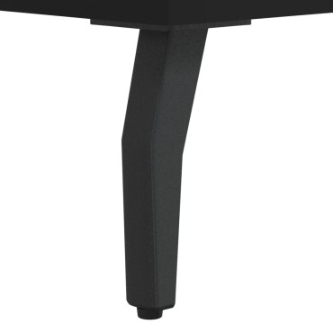 vidaXL Τραπεζάκι Σαλονιού Μαύρο 50x50x40cm από Επεξεργασμένο Ξύλο 1 τεμ.