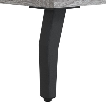 vidaXL Τραπεζάκι Σαλονιού Γκρι Sonoma 50x50x40cm Επεξεργασμένο Ξύλο 1 τεμ.