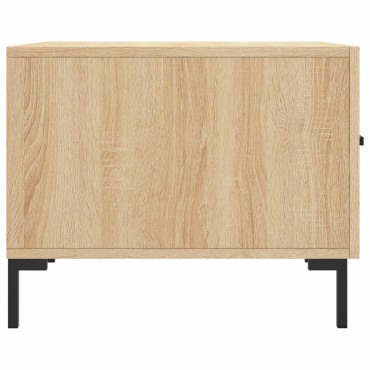 vidaXL Τραπεζάκι Σαλονιού Sonoma Δρυς 50x50x40cm Επεξεργασμένο Ξύλο 1 τεμ.