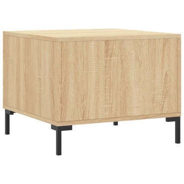 vidaXL Τραπεζάκι Σαλονιού Sonoma Δρυς 50x50x40cm Επεξεργασμένο Ξύλο 1 τεμ.