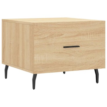 vidaXL Τραπεζάκι Σαλονιού Sonoma Δρυς 50x50x40cm Επεξεργασμένο Ξύλο 1 τεμ.