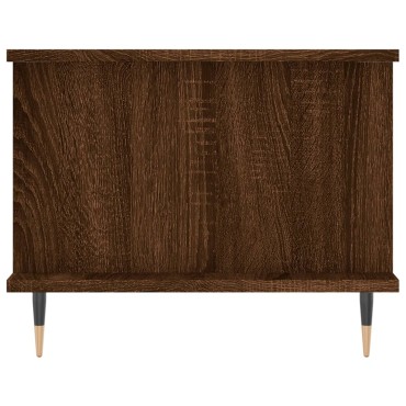 vidaXL Τραπεζάκι Σαλονιού Καφέ Δρυς 90x50x40cm Επεξεργασμένο Ξύλο 1 τεμ.