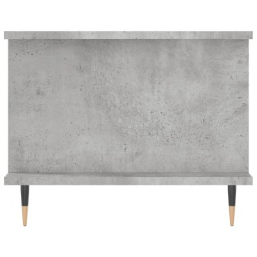 vidaXL Τραπεζάκι Σαλονιού Γκρι Σκυρ. 90x50x40cm Επεξεργασμένο Ξύλο 1 τεμ.