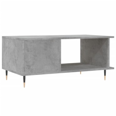 vidaXL Τραπεζάκι Σαλονιού Γκρι Σκυρ. 90x50x40cm Επεξεργασμένο Ξύλο 1 τεμ.