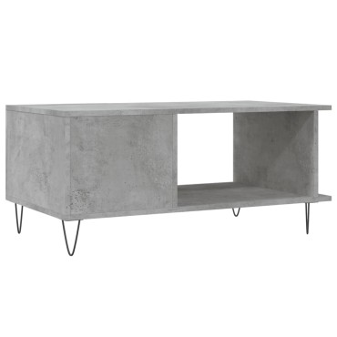 vidaXL Τραπεζάκι Σαλονιού Γκρι Σκυρ. 90x50x40cm Επεξεργασμένο Ξύλο 1 τεμ.