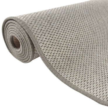 vidaXL Χαλί Διάδρομος Εμφάνιση Σιζάλ Taupe 80x300cm