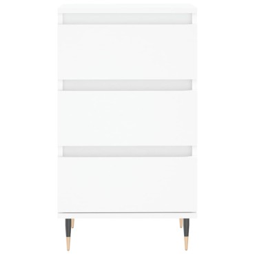 vidaXL Συρταριέρα Λευκή 40x35x70cm από Επεξεργασμένο Ξύλο 1 τεμ.