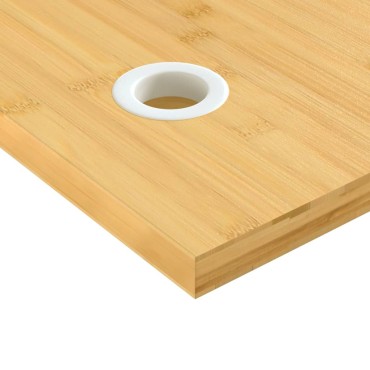 vidaXL Επιφάνεια Γραφείου 110 x 55x 2,5 εκ. από Μπαμπού