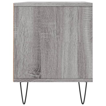 vidaXL Έπιπλο Τηλεόρασης Γκρι Sonoma 100x34,5x44,5cm Επεξεργ. Ξύλο